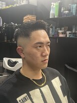 ファヴォ(FAVO)&nbsp;スキンフェードフロントUPスタイル