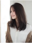 濡れ感セクシー☆女っぽ無造作セミロング