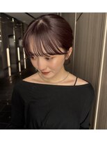 ガーデントウキョウ(GARDEN Tokyo)&nbsp;【GARDEN末武茉莉】自分でも簡単に扱える小顔バング