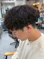 フゥ 宇都宮戸祭(FeU)&nbsp;宇都宮メンズカットメンズパーマ波巻きスパイラルパーマツイスパ