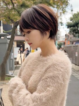 アイドットプラス 札幌大通り(i.+ODORI) 前髪小顔ニュアンスカラー大人ショートボブヘア20代30代40代