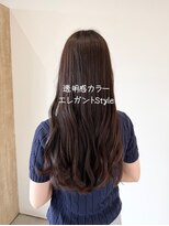 サロン(SALON)&nbsp;ベージュカラー×透明感カラー×エレガント