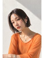 アッシュ 学芸大学店(Ash)&nbsp;ボブ/白髪ぼかし/大人女性/ナチュラルグレー/脱白髪染め