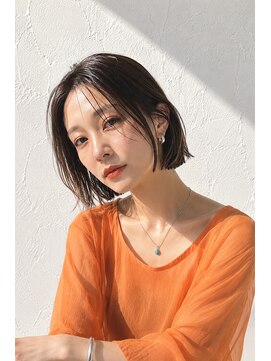 アッシュ 学芸大学店(Ash) ボブ/白髪ぼかし/大人女性/ナチュラルグレー/脱白髪染め