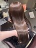 【美髪コース☆】髪質改善縮毛矯正+カラー+ケアトリートメント