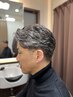 [総合メンズパーマ]+メンズカット+顔そり眉カット￥13,200～