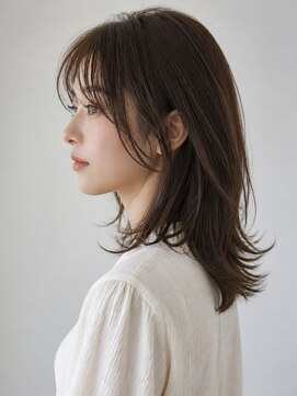 デザイナーズヘアー ラグジス(Designers hair LUXIS) ～【LUXIS海老名】～清潔系セミロングレイヤー♪