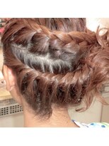 ドレス21&nbsp;２段編み込み