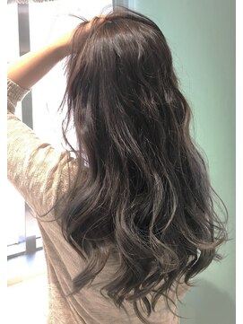 ミエルヘアーエスト 新宿店(mielhair est) 【miel hair新宿】グレーグラデーションカラー