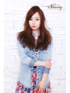 美容室 シャンティ SHANTY ロングカール＆ウェーブミックス