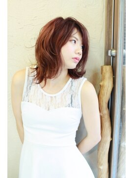 トヌコア ルア 下北沢店(TONUKOA RUA) 【TonukoaRua】ユルウェーブのひし形ミディー★