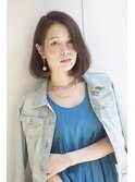【lond avenir本田奈穂美】簡単にスタイリング☆ワンカールボブ