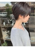 耳掛け大人マッシュショート
