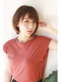 東川口×ショートボブ×耳かけショート×髪質改善