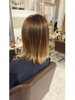 ウィービーパセリ atre川越店(WE BE PARSLEY) ハイライトヘアカラー【木村沙織】