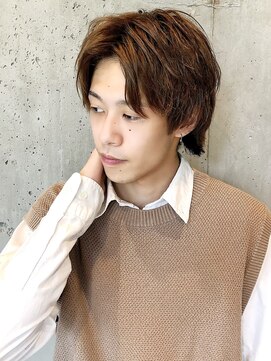 ラグシス ザ バックルーム(LUXIS THE BACK ROOM) ミディアムセンターパート【立川/メンズ】