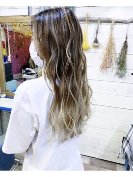 トーク 武庫之荘(TAL'KE) TAL'KE武庫之荘/バレイヤージュ×ホワイトベージュ_129