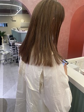 ローレンジウ(LOREN JU) 名駅/名古屋駅/学割U24/レイヤーカット/オージュア/ダブルカラー