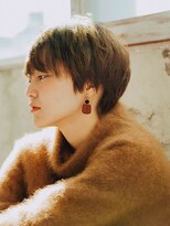 カラーサロンビスカリア 相模原エリア 淵野辺駅店(Color salon Biscaria)&nbsp;マッシュショートスタイル