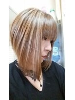 髪結(KAMI-YUI)&nbsp;前下がりボブ