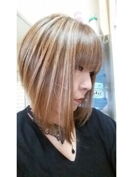 髪結(KAMI-YUI) 前下がりボブ