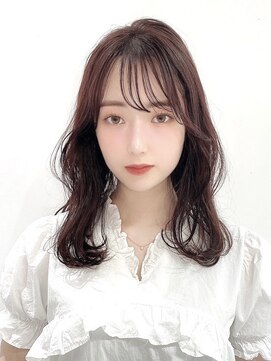マティエ 銀座(Matie) ロングレイヤーグレージュカラー美肌カラー透明感20代30代40代