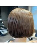 ツヤボブ/シルキーベージュ/ことりベージュ/ボブショート