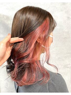 バブルス 上福岡店(BUBBLES) 卒業後のカラーに！カシスピンク