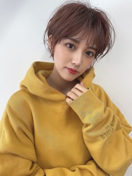 サンド 表参道(sand) 大人可愛い20代30代40代ナチュラルショートボブ前下がり