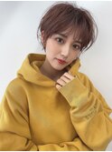 大人可愛い20代30代40代ナチュラルショートボブ前下がり