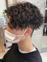 フィフス 栄(fifth)&nbsp;ツイストスパイラルパーマセンターパート波巻きスパイラルパーマ