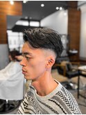 【IRIE HAIR赤坂】サイドパート×スキンフェード×メンズカット