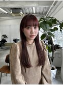 ロング/レッドブラウン