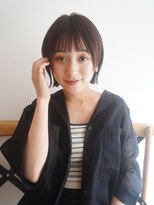 ガーランド (Garland)&nbsp;切りっぱなしボブ/マロンベージュ/前髪/原宿神宮前