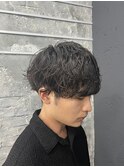 メンズマッシュ／韓国パーマ／シャドーパーマ／池袋