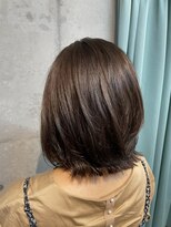 タエビスアリッサム(Taebis Alyssum) 秋のオリーブベージュ×切りっぱなしボブ♪