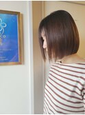 ボブ×髪質改善ストレート