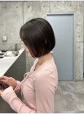 切りっぱなしボブ/ボブ