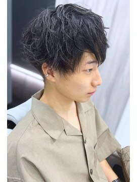 ネオン(neon) マッシュ×ナチュラルパーマ