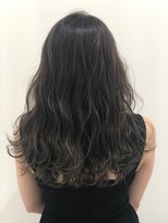 コワフェル ド エクセル 白楽店(la coiffure de excel)&nbsp;韓国風ブルーブラックカラー