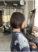 首長美シルエットミニボブ
