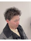 スパイキーショートスパイキーパーマ静岡メンズ