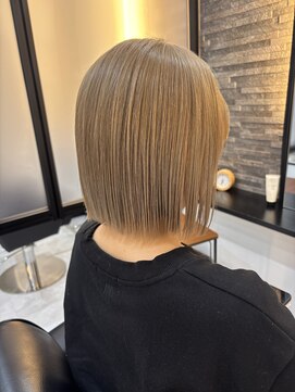 ココモ ユーティリティ(COCOMO utility) ラインボブ×ミルクティーカラー