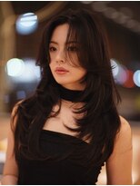 ファムエリア(FEMME AREA) レイヤーカット　韓国ヘア　小顔レイヤー