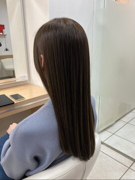 ルージュ 目白台店(ROUGE) ミルクティー×ミディアム×髪質改善トリートメント【目白台】