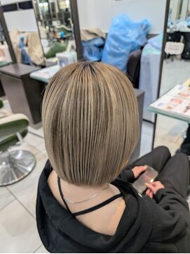 プログレス たつのこまち龍ケ崎モール店(PROGRESS) ボブ×バレイヤージュ