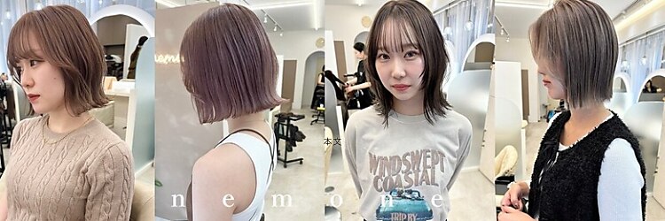 ネモネ バイ ミリー 梅田茶屋町(nemone by milly)のサロンヘッダー