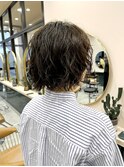 ボブ　スパイラルパーマ