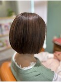 縮毛矯正ボブ