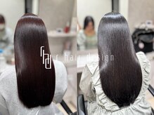 アールヘアーデザイン 藤が丘(r hair design)の雰囲気（艶やかで瑞々しい髪に仕上がるこだわりメニューをご用意♪）
